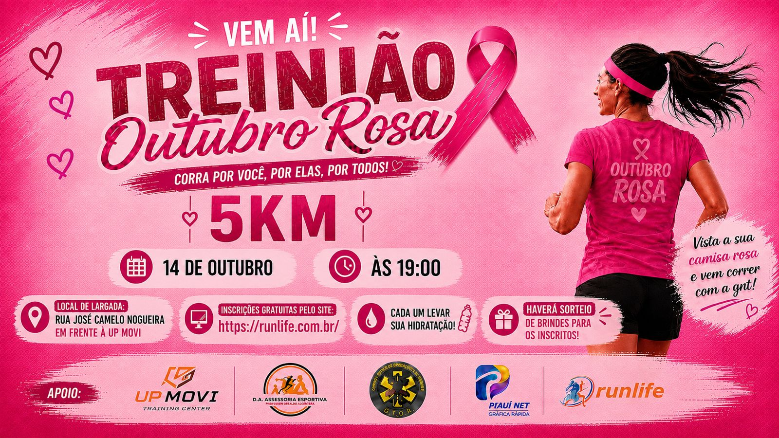 Treinão Outubro Rosa